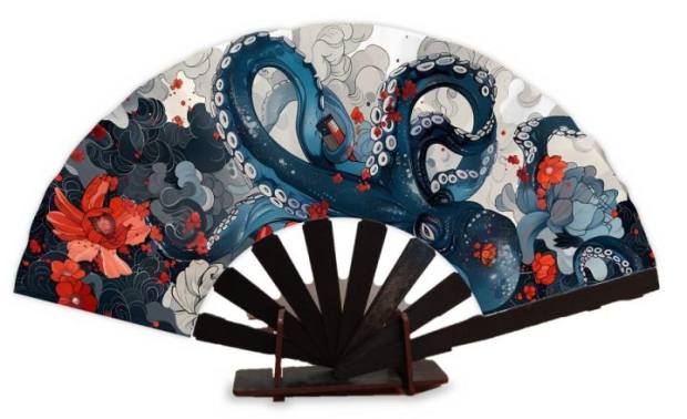 Abanico Pulpo oriental