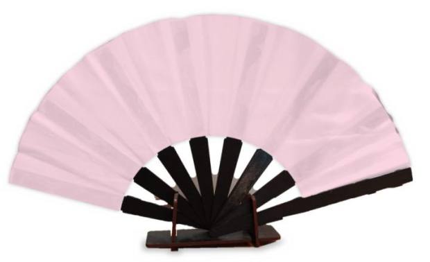 Abanico Rosa pastel